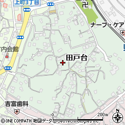 神奈川県横須賀市田戸台50周辺の地図