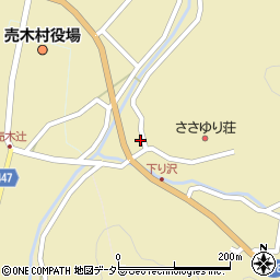 長野県下伊那郡売木村1086周辺の地図