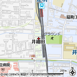 神奈川県小田原市井細田594周辺の地図