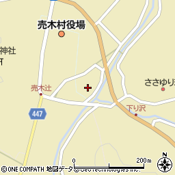 長野県下伊那郡売木村1030-1周辺の地図