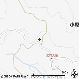 愛知県豊田市小原北町277周辺の地図