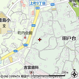 神奈川県横須賀市田戸台42周辺の地図
