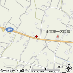 静岡県富士宮市山宮1892周辺の地図