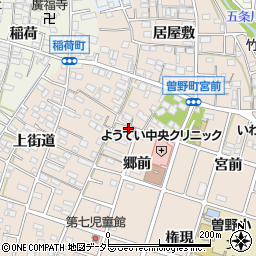 愛知県岩倉市曽野町郷前473周辺の地図