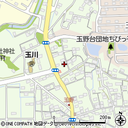 愛知県春日井市玉野町1217周辺の地図