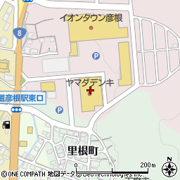 ヤマダ電機テックランドＮｅｗ彦根店周辺の地図