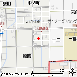 愛知県一宮市大和町南高井幾路63周辺の地図