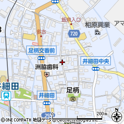 神奈川県小田原市扇町周辺の地図