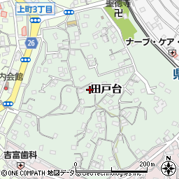 神奈川県横須賀市田戸台49周辺の地図