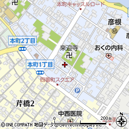 四番町スクエア・彩菜館周辺の地図