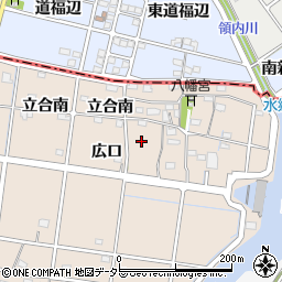 愛知県稲沢市祖父江町祖父江広口周辺の地図