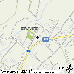 静岡県富士宮市山宮734周辺の地図