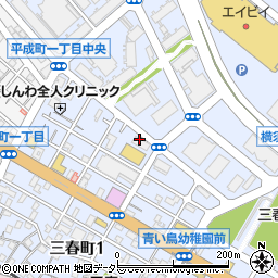 有限会社西川生花店周辺の地図