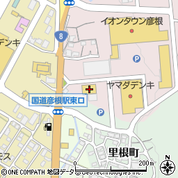 滋賀県彦根市古沢町24周辺の地図