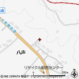 千葉県夷隅郡大多喜町八声634周辺の地図
