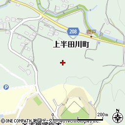愛知県瀬戸市上半田川町290周辺の地図