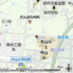 愛知県春日井市牛山町1258周辺の地図