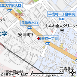 ウイング横須賀周辺の地図