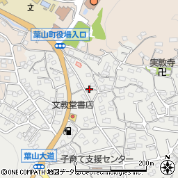 神奈川県三浦郡葉山町一色1435-5周辺の地図