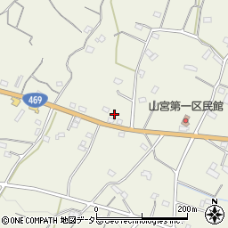 静岡県富士宮市山宮1893周辺の地図