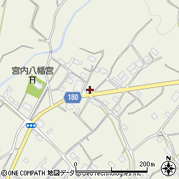 静岡県富士宮市山宮712周辺の地図