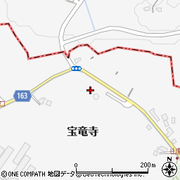 千葉県富津市宝竜寺51周辺の地図