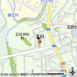 愛知県春日井市玉野町1461周辺の地図