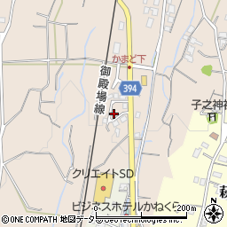 静岡県御殿場市竈846周辺の地図