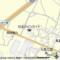日本クインライト株式会社　春日井工場周辺の地図