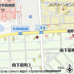 セブンイレブン春日井市民病院前店周辺の地図