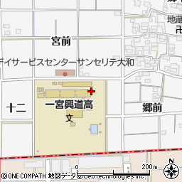 愛知県一宮市大和町於保十二周辺の地図