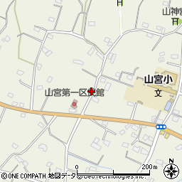 静岡県富士宮市山宮1872周辺の地図