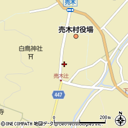 長野県下伊那郡売木村1018周辺の地図