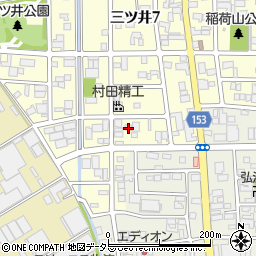 村田精工株式会社　中部支社周辺の地図