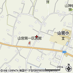 静岡県富士宮市山宮1871周辺の地図