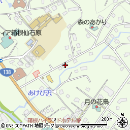 神奈川県足柄下郡箱根町仙石原984周辺の地図