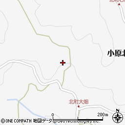 愛知県豊田市小原北町327周辺の地図