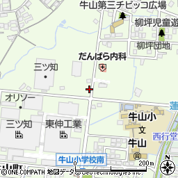 愛知県春日井市牛山町1248周辺の地図