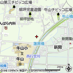 愛知県春日井市牛山町2126周辺の地図