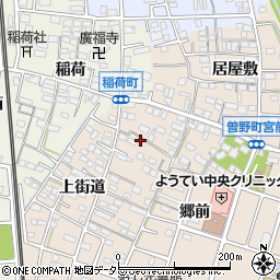 愛知県岩倉市曽野町上街道489周辺の地図