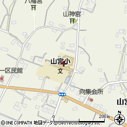 静岡県富士宮市山宮1560周辺の地図