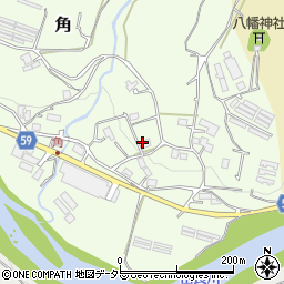 京都府京丹波町（船井郡）角（前）周辺の地図