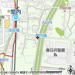 愛知県春日井市牛山町206周辺の地図