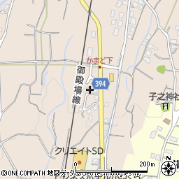 静岡県御殿場市竈846-9周辺の地図