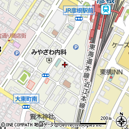 滋賀・労働基準協会　彦根・長浜支部周辺の地図