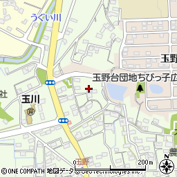 愛知県春日井市玉野町1615周辺の地図