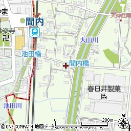 愛知県春日井市牛山町167周辺の地図