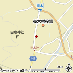 長野県下伊那郡売木村1011周辺の地図