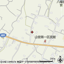 静岡県富士宮市山宮1864周辺の地図