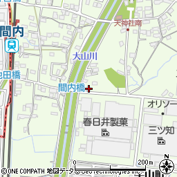 愛知県春日井市牛山町696周辺の地図
